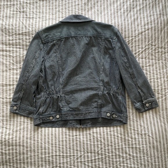 Ralph Lauren Striped Jean Jacket - Picture 8 of 10